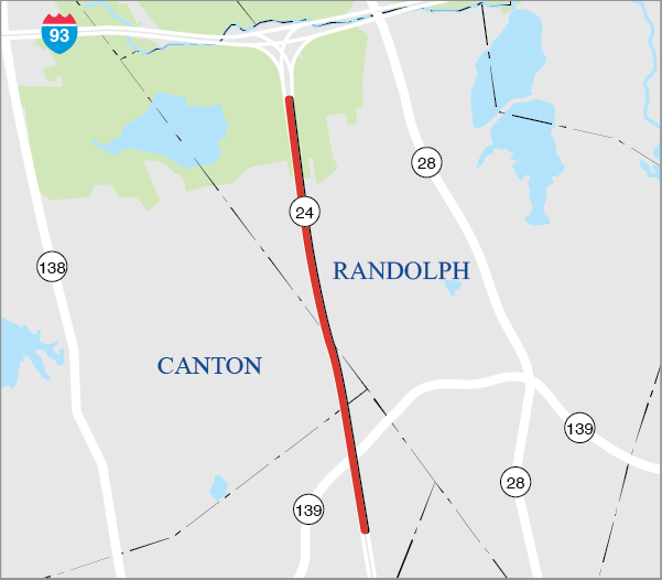 Randolph: Resurfacing and Related Work on Route 24 